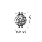 Pithari Led(Mellemled Til Erstatning For 1 X Delica Perle 11/0 (Forsølvet) - Uniq Perler - 0000005138