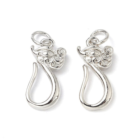 Platiniumsfarvet S - Lås, 16x5mm - Uniq Perler - 0000013532, 203774745671918588233846