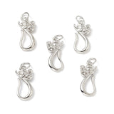 Platiniumsfarvet S - Lås, 16x5mm - Uniq Perler - 0000013532, 203774745671918588233846