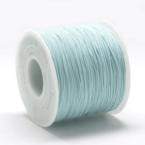 Polyester Tråd – Himmelblå (0,5mm), 120m - Uniq Perler - 337194