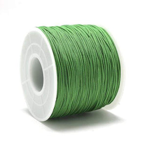 Polyestersnor – Grønn (0,5mm, 120m) - Uniq Perler - 0000003008