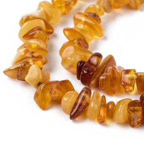 Bernsteinperlen – Chips (5–10mm) - Uniq Perler - 0048794523