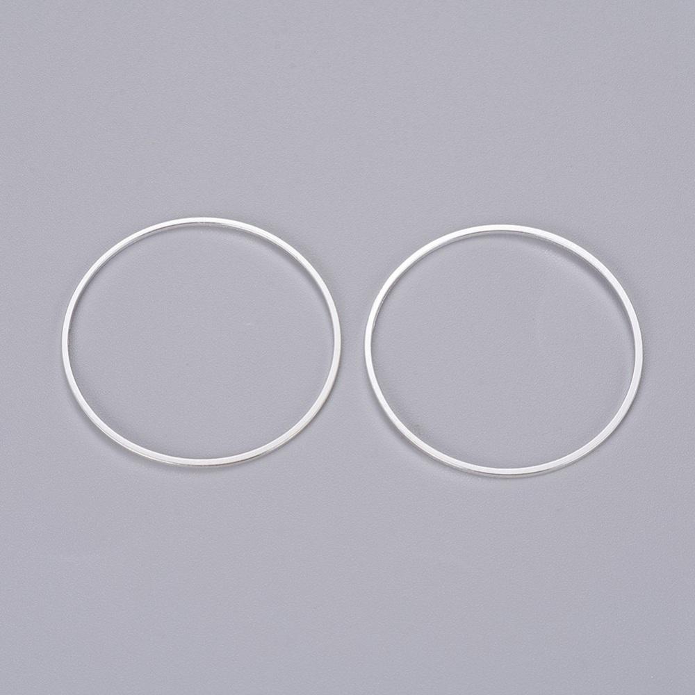 Ring Links, Platinium, 10mm, 10 Stk - Uniq Perler - 0000007364, 040922945679915870995857, 040922945679913711134854