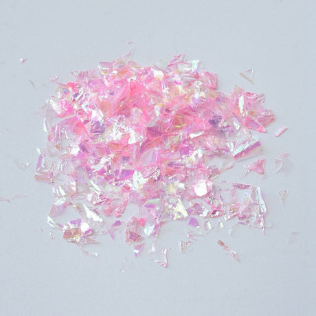 Rosa Flager Til Pynt I Resin (20g) - Uniq Perler - 4678450792