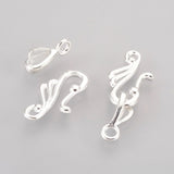 S - Lås, Forsølvet, 12x25mm - Uniq Perler - 0000013090, 197269745673915673737851