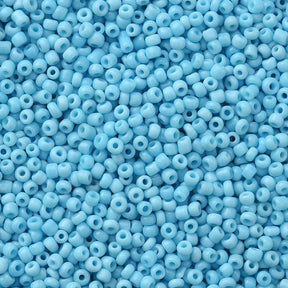 Seed Beads, Blå, 2mm, 20gr - Uniq Perler - 43986709234