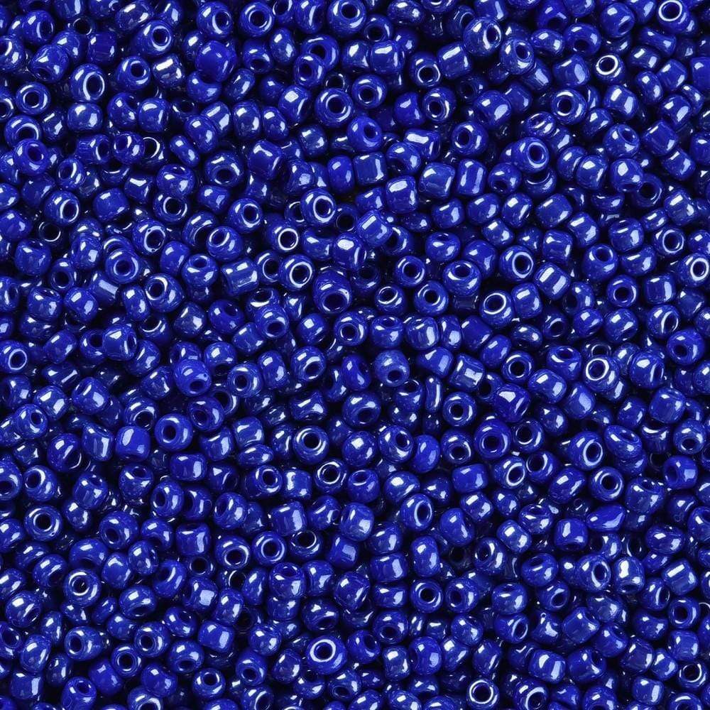Seed Beads, Blå, (2mm) - Uniq Perler - 0000005377