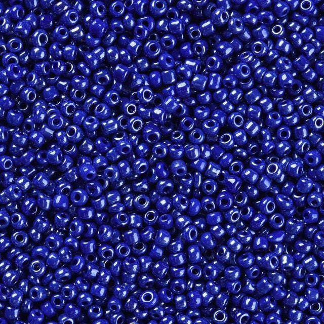 Seed Beads, Blå, (2mm) - Uniq Perler - 0000005377