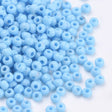 Seed Beads, Lys Blå, 2mm - Uniq Perler - 0000011730