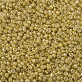 Seed Beads, Metallic Guld, 2mm - Uniq Perler - 0000013569