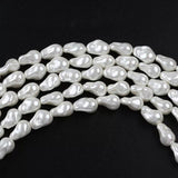 Shell Perler Der Ligner Barok Perler, (16 - 17mm) - Uniq Perler - 2924922341