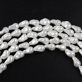 Shell Perler Der Ligner Barok Perler, (16 - 17mm) - Uniq Perler - 2924922341