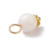 Shell Vedhæng, (10 Stk) - Uniq Perler - 0000012820