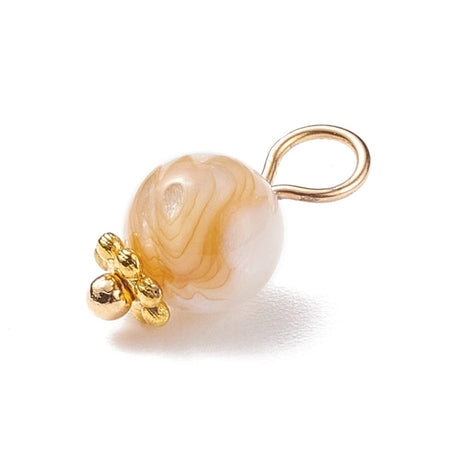 Shell Vedhæng, (10 Stk) - Uniq Perler - 0000012820