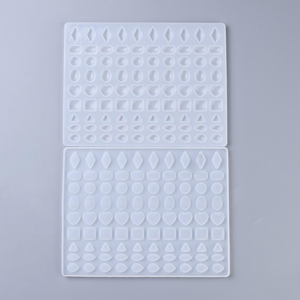 Silikone Form Til Diverse Resin Vedhæng - Uniq Perler - 660844