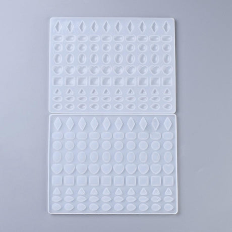 Silikone Form Til Diverse Resin Vedhæng - Uniq Perler - 660844