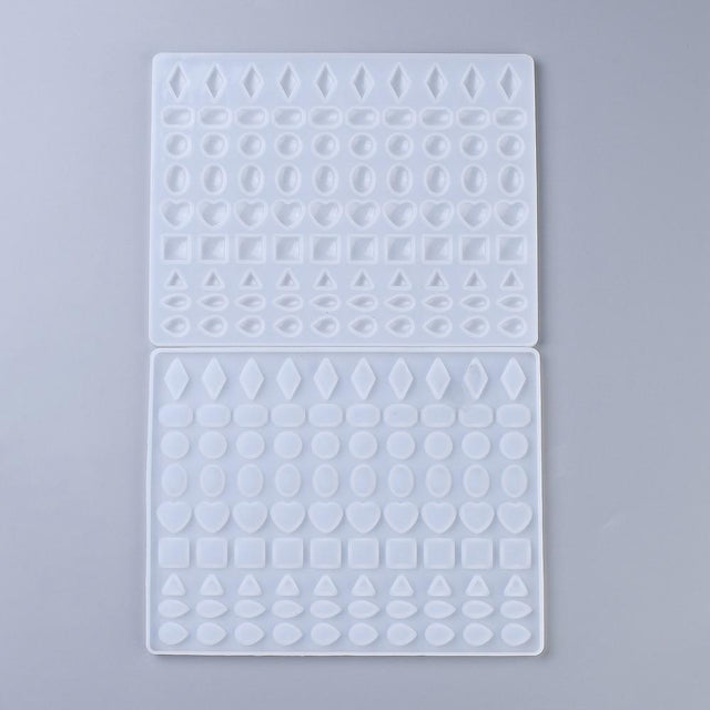 Silikone Form Til Diverse Resin Vedhæng - Uniq Perler - 660844