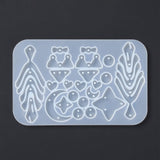 Silikone Form Til Fuldendte Øreringe (13x8,5x3,5cm) - Uniq Perler - 82744873271