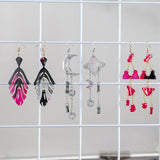 Silikone Form Til Fuldendte Øreringe (13x8,5x3,5cm) - Uniq Perler - 82744873271