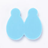 Silikone Form Til Øreringe Eller Vedhæng (43x38mm) - Uniq Perler - 132842