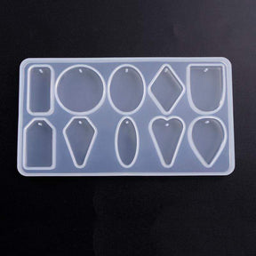 Silicone Mold For Resin Pendant - Uniq Perler - 124412