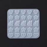 Silikone Form Til Støbning Af Resin Dyr, Blomster, Stjerner, M.M - Uniq Perler - 291108145679916942069845