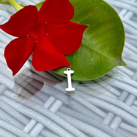 Smukke Stål Bogstaver Til Evt. Halskæde Vedhæng M.M. - Uniq Perler - 0000011964