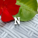 Smukke Stål Bogstaver Til Evt. Halskæde Vedhæng M.M. - Uniq Perler - 0000011972