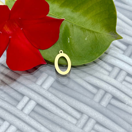 Smukke Stål Bogstaver Til Evt. Halskæde Vedhæng M.M. - Uniq Perler - 0000011975