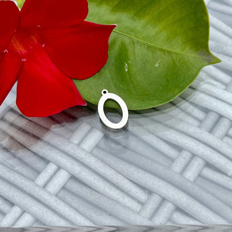 Smukke Stål Bogstaver Til Evt. Halskæde Vedhæng M.M. - Uniq Perler - 11974