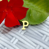 Smukke Stål Bogstaver Til Evt. Halskæde Vedhæng M.M. - Uniq Perler - 11977