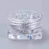 Sølv Flager Til Pynt I Resin - Uniq Perler - 163732