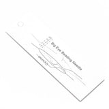 Splitnål med Stort Øje - Stål (113mm) - Uniq Perler - 664572