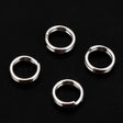Splitringe - Forsølvet Stål (8x1mm, 20 stk) - Uniq Perler - 0000008791, 166066645628914133263844