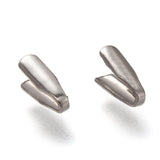 Stål Endestykker, 6x2x2mm,(10 Stk) - Uniq Perler - 0000006312, 156596745688913797710851