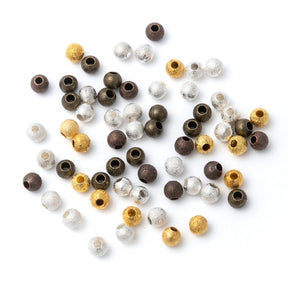 Star Dust Perlemix, 4mm, (50 Stk) - Uniq Perler - 0000009041
