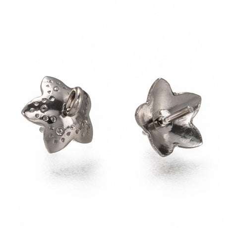 Stiftøsken Til Topboret Perler - Stål (8x5mm, 10 Stk) - Uniq Perler - 0000006355, 151656945628913537363844