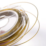 Tiger Tail Wire Gylden Brun - Nylon Coated Stål (0,45mm, 10m) - Uniq Perler - 0000014603