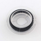 Tiger Tail Wire Sort - Nylon Coated Stål (0,38mm, 10m) - Uniq Perler - 3561