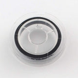 Tiger Tail Wire Sort - Nylon Coated Stål (0,38mm, 10m) - Uniq Perler - 3561