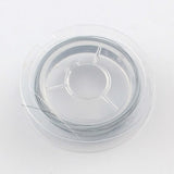 Tiger Tail Wire White - Nylon Coated Stål (0,45mm, 10m) - Uniq Perler - 0000012164