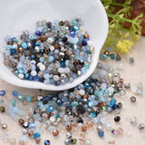 Tjekkisk Krystal Glasperler, 3mm, Ca. 100 Stk - Uniq Perler - 0000012008