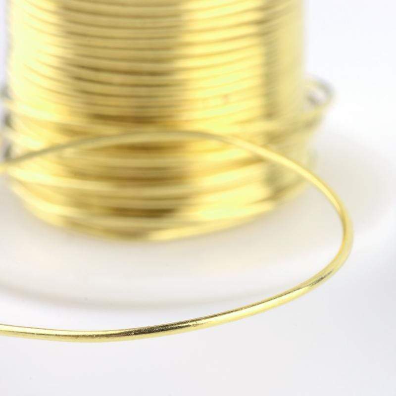 Uniq Perler  0.3 mm forgyldt kobber wire