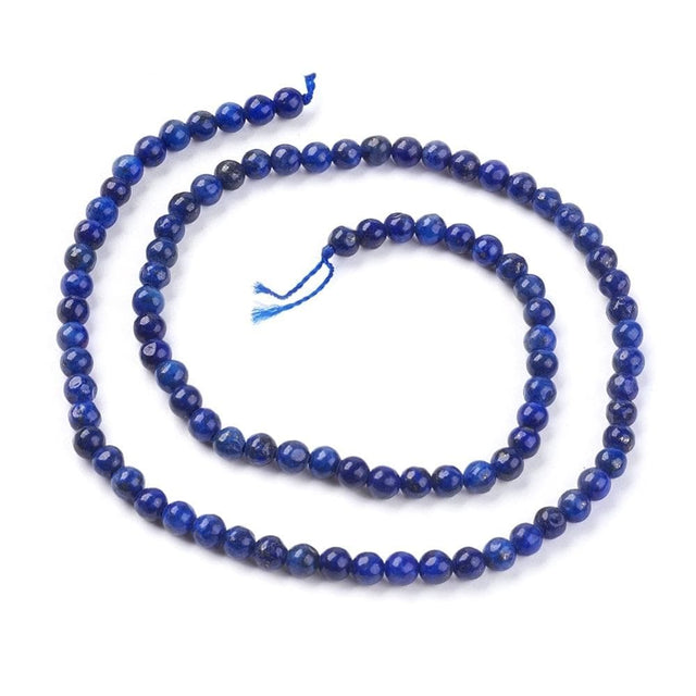 Uniq Perler Ass. perler og sten 3 mm lapis lazuli