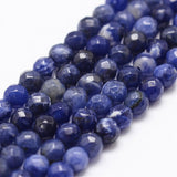 Sodalite, Faceted, 4mm