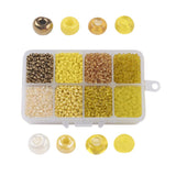Uniq Perler DIY SÆT DIY sæt: Glas seed beads 3x2 mm