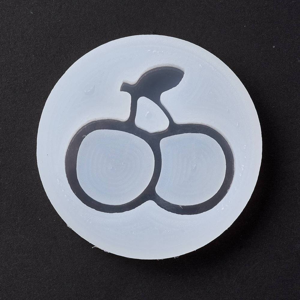 Uniq Perler DIY SÆT Kirsebær silicone form til evt. resin