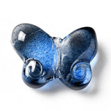 Uniq Perler Enkelt perler og sæt 10 stk blå glas sommerfugle 10x14 mm