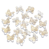 Uniq Perler Enkelt perler og sæt 10 stk glas sommerfugle 9,5x11 mm