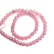 Uniq Perler glasperler 3 mm Cubic zirkonia perler, rosa